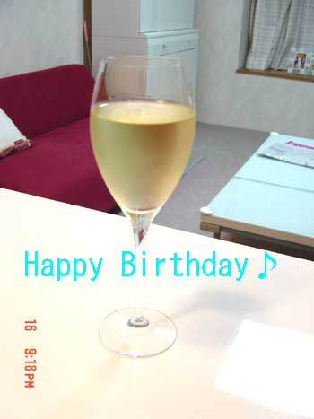 ゴブレでHappy Birthday♪