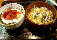 ミニ山かけ丼セット