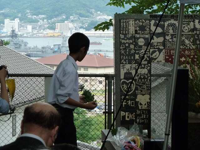 殉国の塔慰霊祭　平成23年6月22日 8