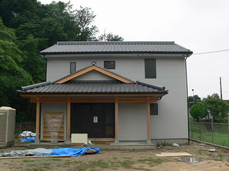 金光教警固屋教会「信心の御造営」お広前新築工事経過状況写真7月11日分です。