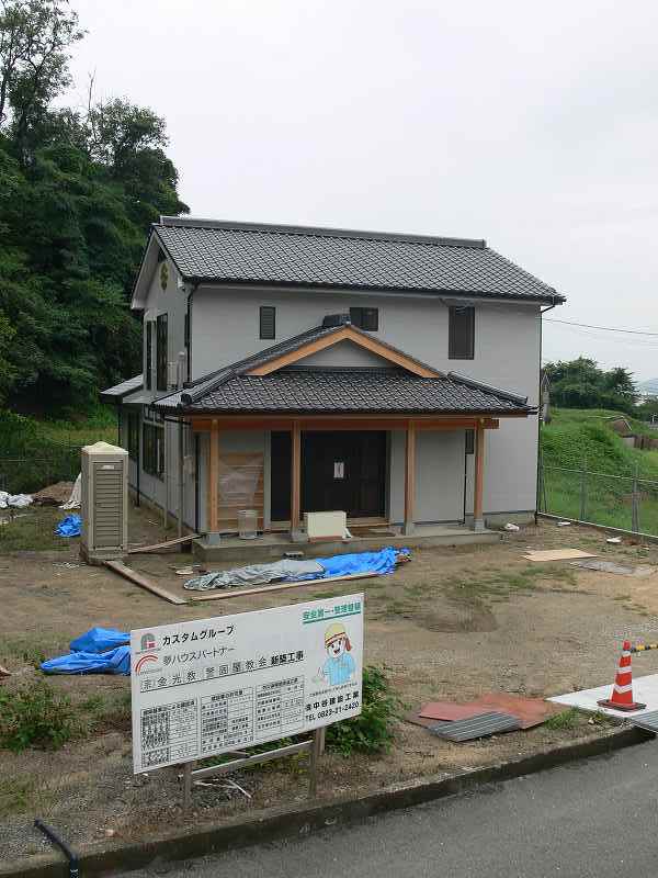 金光教警固屋教会「信心の御造営」お広前新築工事経過状況写真7月11日分です。