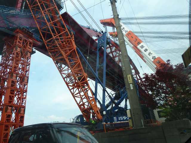 第二音戸大橋橋桁移動工事　平成23年4月21日～25日 17