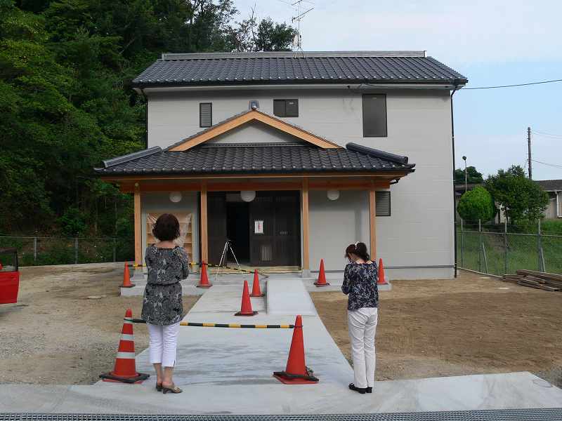 金光教警固屋教会「信心の御造営」お広前新築工事経過状況写真7月31日分です。