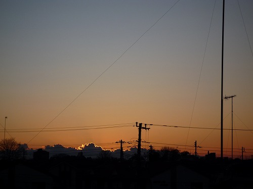 1月26日の空