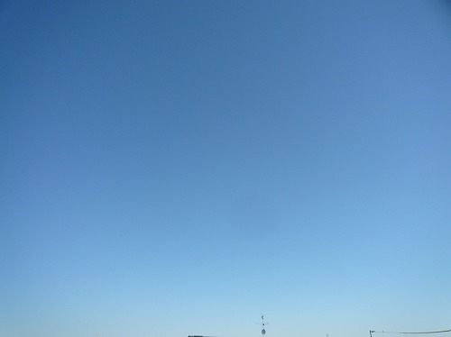 1月17日の空