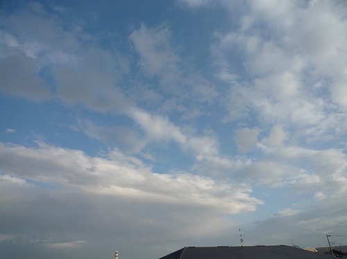 1月10日の空