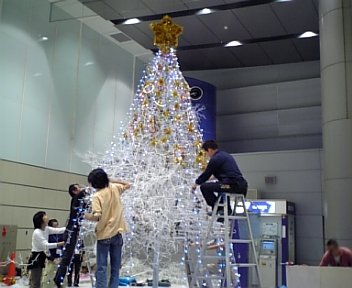 クリスマスツリーの準備DVC00002.JPG