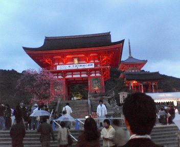 清水寺の花灯路