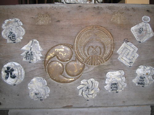 鬼王神社の2つの紋
