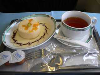 JAL 成田→台北２ ビジネスクラス機内食