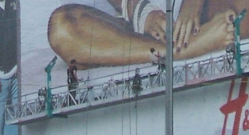 ニューヨークの壁絵職人