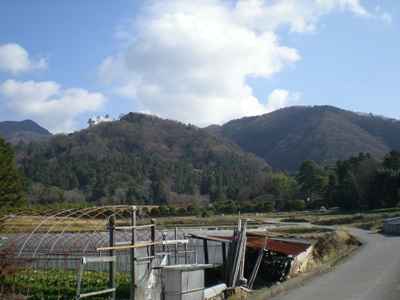 修学院離宮付近