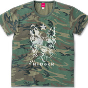 HiDock「フレンチブルドック」迷彩Tシャツ『数量限定』で登場！！
