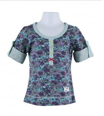 roll-up sleeve camo floral tee.JPG