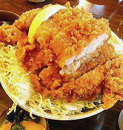 水峰さんのソースかつ丼（裏磐梯）