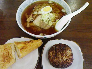 あぶらげと焼きおにぎり