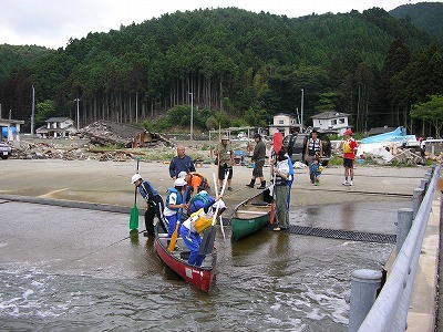 荻浜小学校のサマーキャンプ２