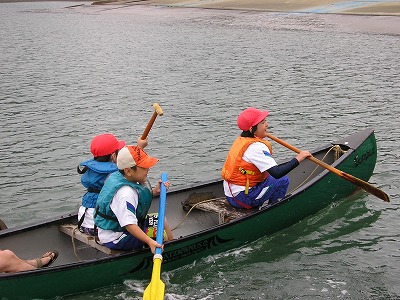 荻浜小学校のサマーキャンプ３