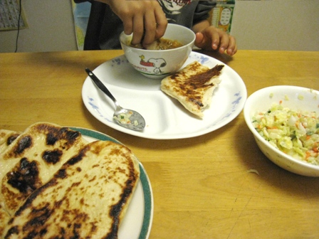 ナンでカレー