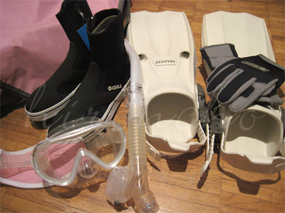 スキューバのお道具