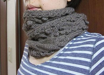 Aran Snood2