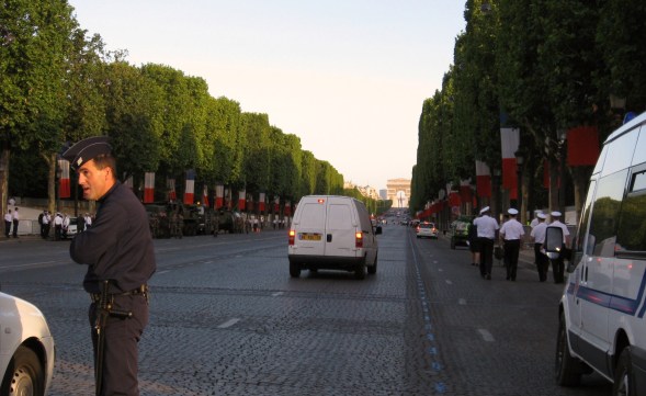 シャンゼリゼ通り入口