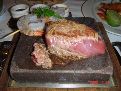 本場のオージービーフ