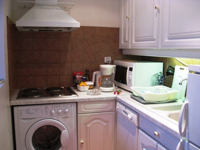 アパルトマンのキッチン