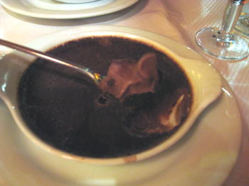 チョコのムース