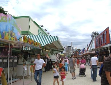 テュイルリー公園の遊園地