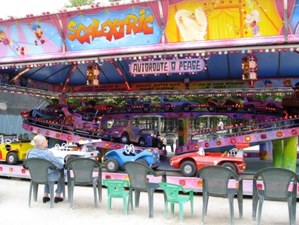 テュイルリー公園の遊園地