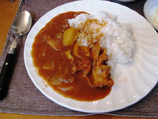 ７月１５日の晩御飯２