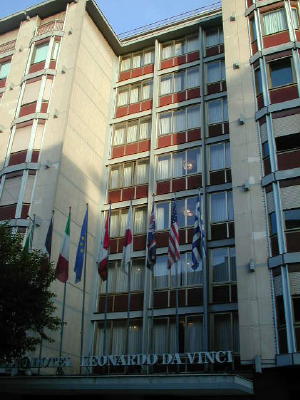 レオナルド・ダヴィンチホテル in ローマ