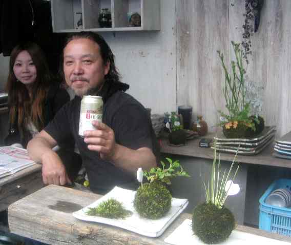 ０７春風益子陶器市８ジョニー＆娘さん