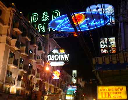 カオサン通りのネオンサイン10