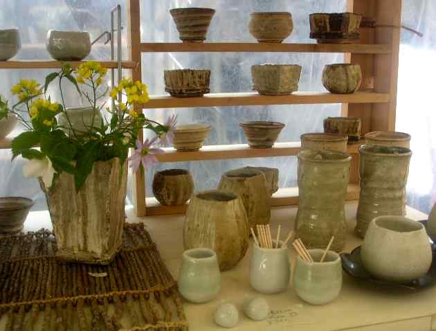 ０７春風益子陶器市４悦子さんの作品