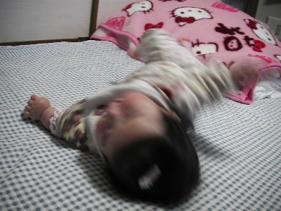 4月7日　奏衣寝返り返り