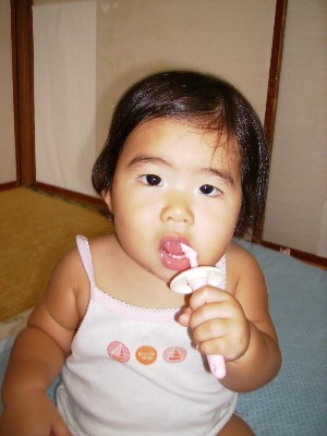 9月17日　奏衣歯ブラシ