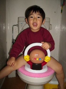 11月24日　トイレで