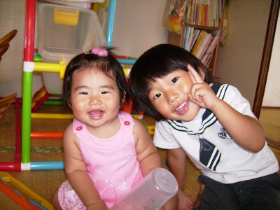 8月6日　恵翔と奏衣