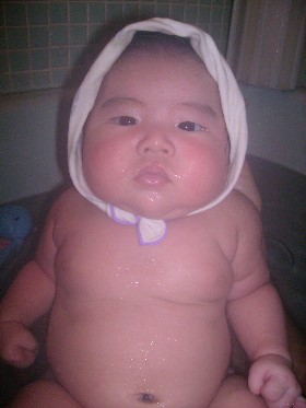 11月10日　奏衣お風呂