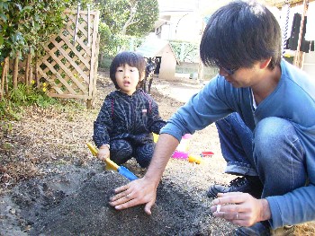 11月12日　砂遊び