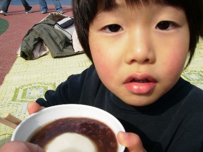 2月24日　ぜんざい