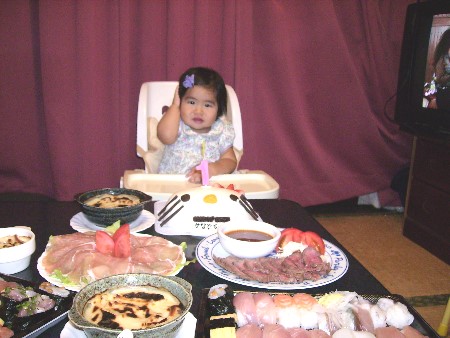 9月24日　奏衣1歳