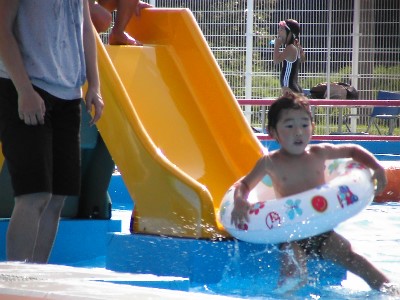8月25日　恵翔プール