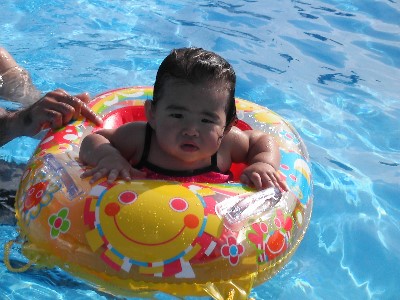 8月25日　奏衣プール