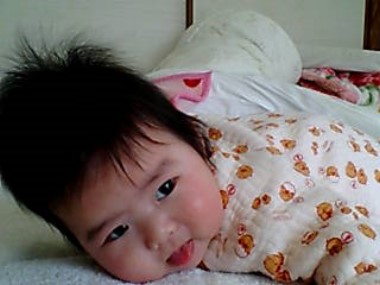 12月12日　うつ伏せ