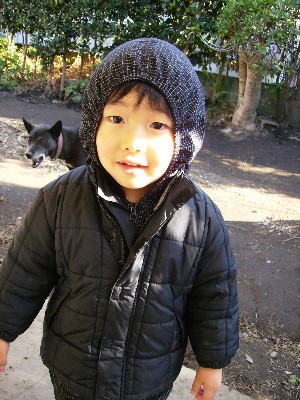 12月4日　庭遊び