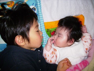 12月5日　2人でお昼寝