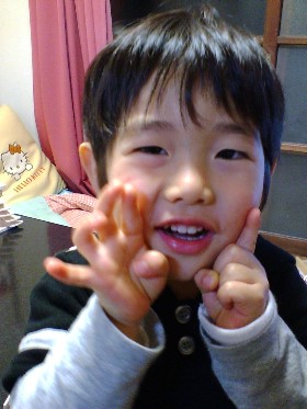 12月14日　恵翔3歳1ヶ月